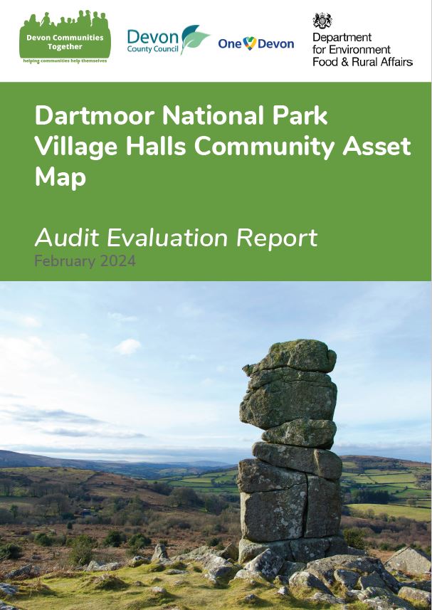 Dartmoor national park front cover