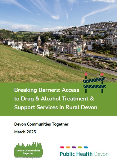 Barriers to acessing drug and alcohol. support services front cover