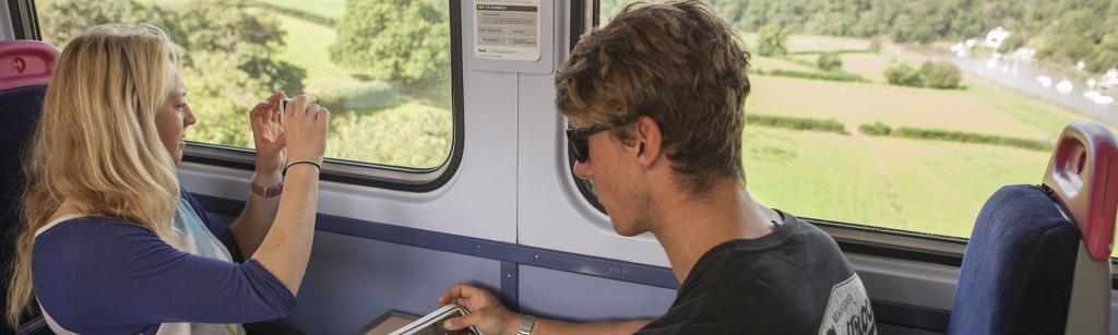 Young people on the Tamar Line