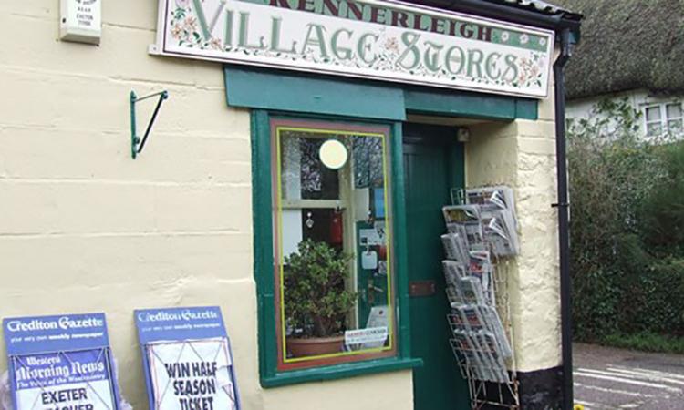 Picture of Kennerleigh community shop from outside