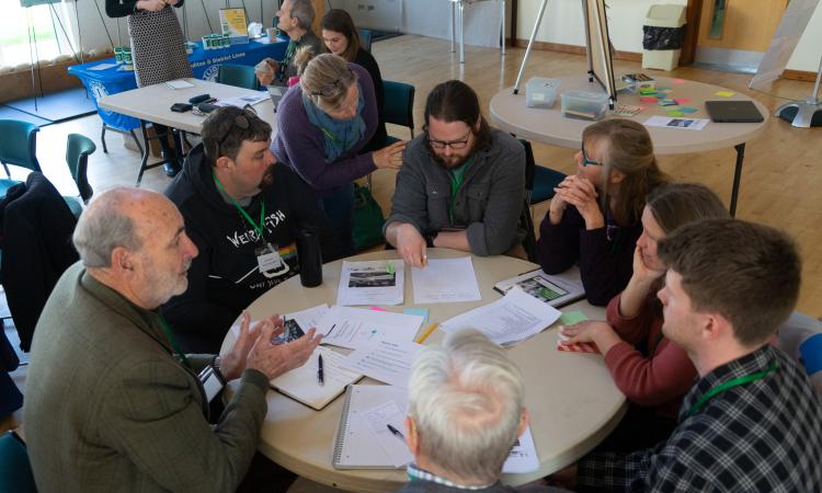 Round table discussion at DCRF Forum