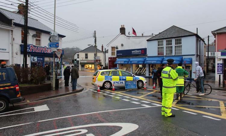 Braunton emergency floods