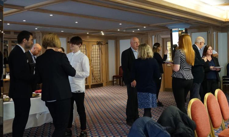 Participants chat to THL and Prince's Trust