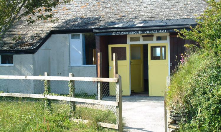 village hall in devon