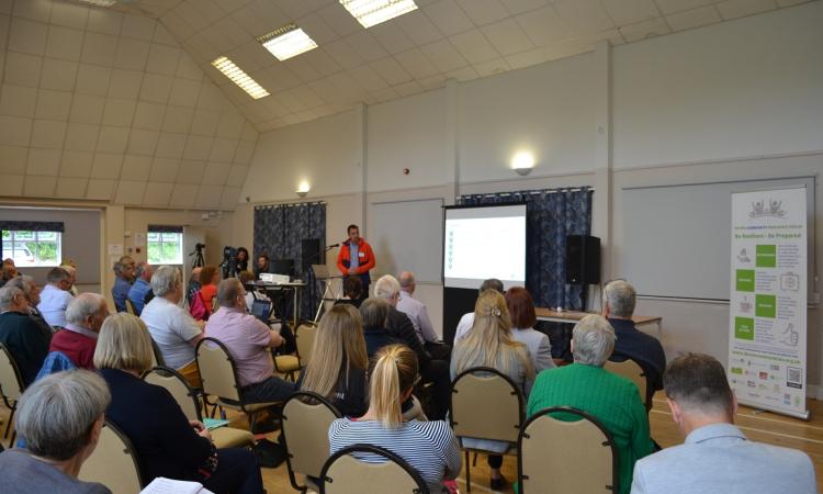 Audience at Devon Community Resilience Forum 