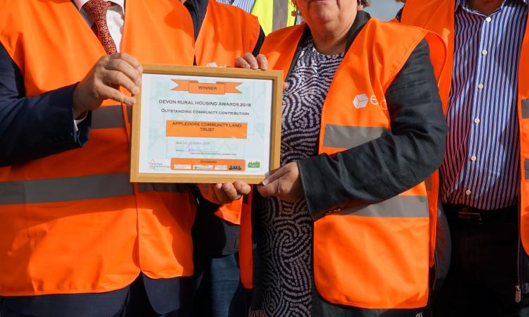Appledore CLT certificate presentation