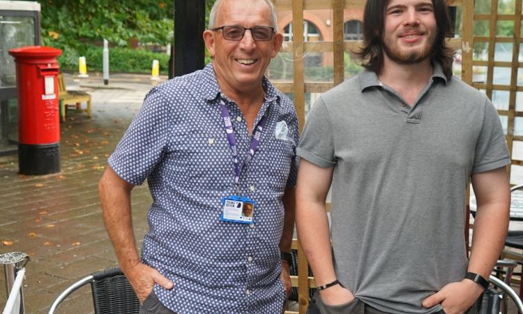 Will with his mentor