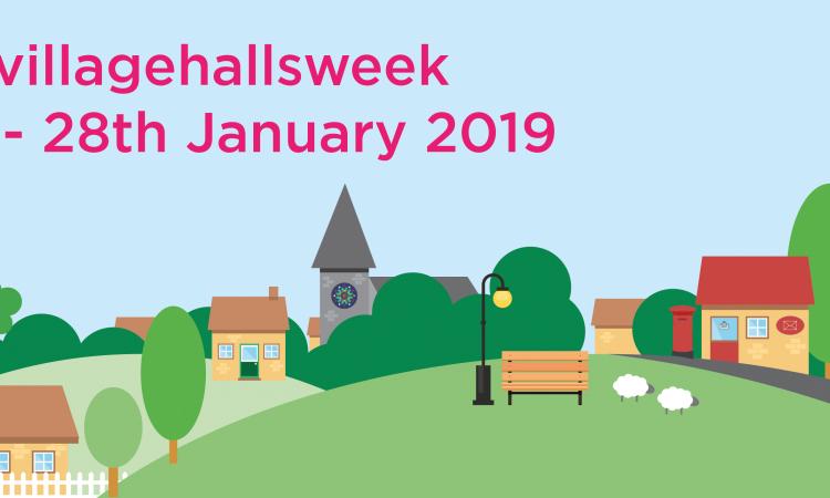 Village Halls Week graphic