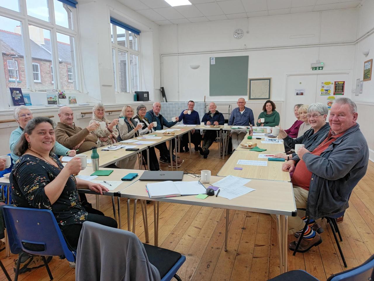 South Hams Village Halls Cluster meeting group