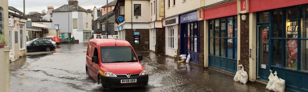 Flooding in Kingsbridge