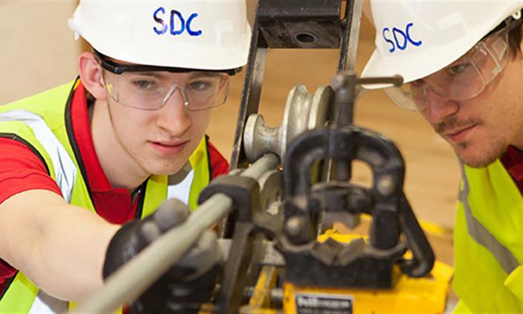 Apprentices construct the future